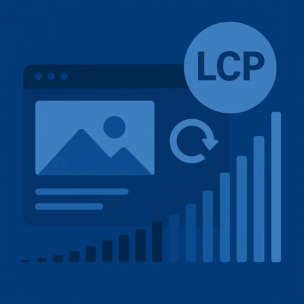 Performance waterfall showing LCP delays from carousels