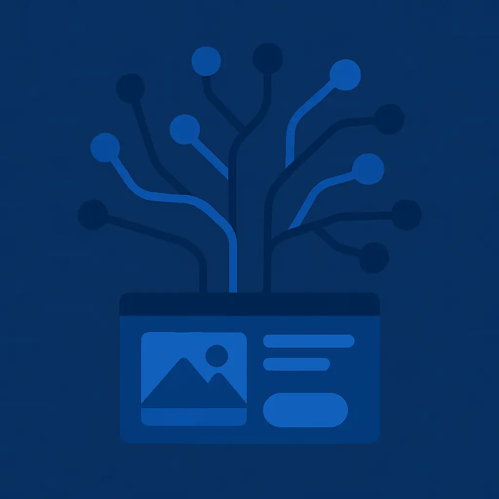 Diagram showing increasing complexity of overloaded components