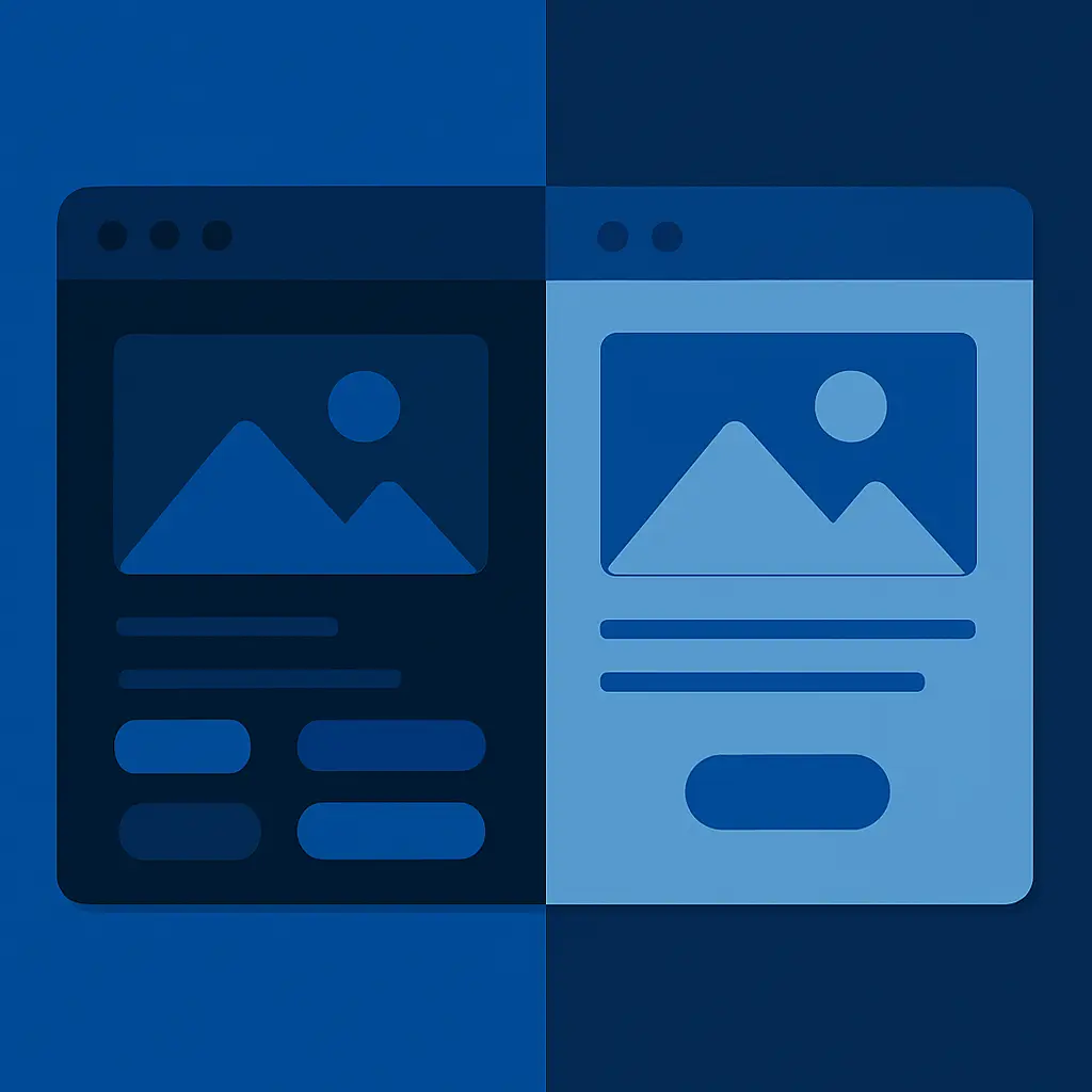 Example of inconsistent styling from unstructured Webflow projects